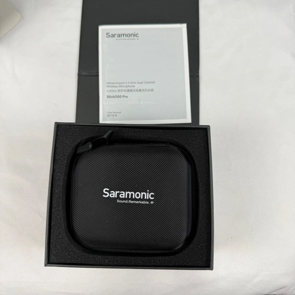 Saramonic Blink 500 Pro B1 Wireless Lavalier Microphone System UNTESTED